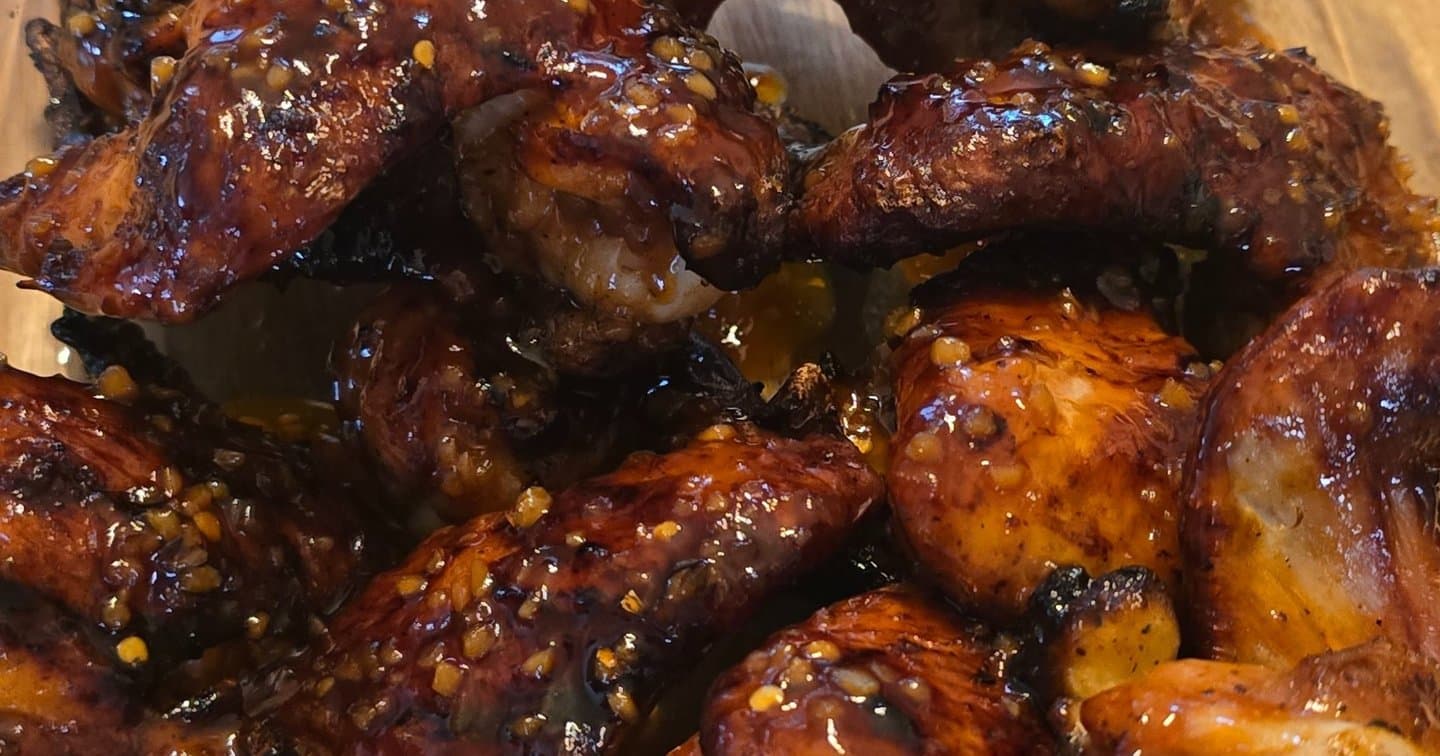 Easy Asian-Style Grilled Chicken Wings