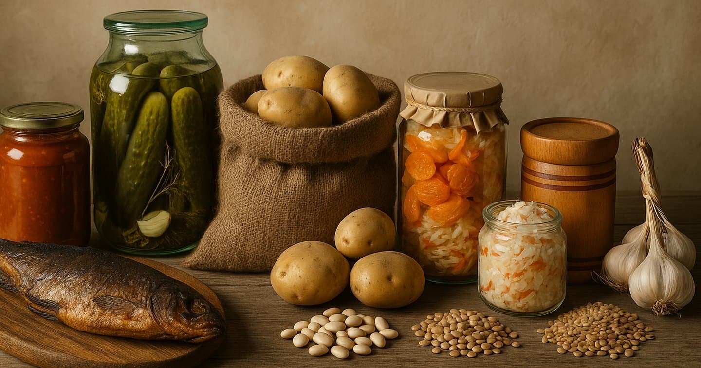 The Art of Winter Food Storage: A Historical Journey